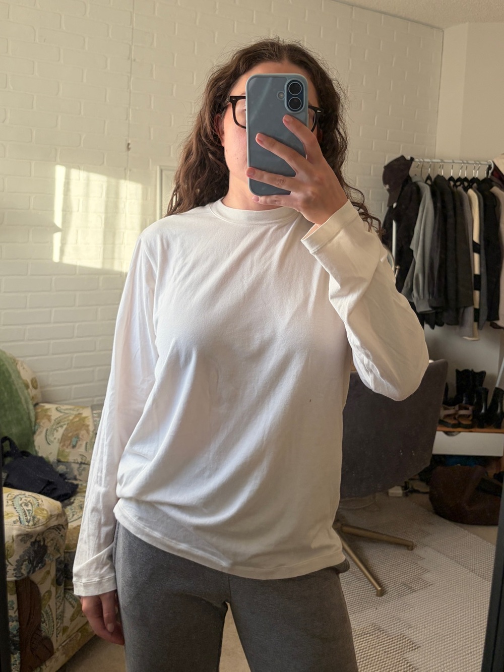 SKIMS Boyfriend Long-Sleeve